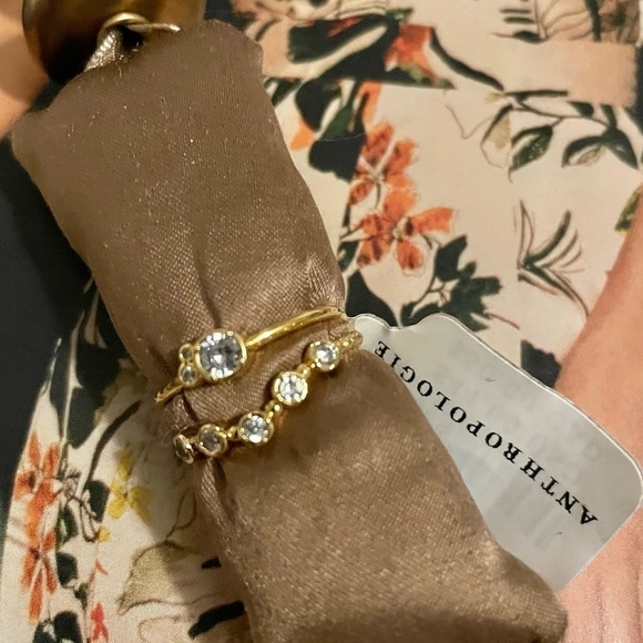 Anthropologie Jewelry - New - stack rings